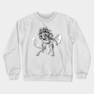 Tlaloc Mexican God Crewneck Sweatshirt